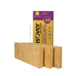 125mm Isover Cavity Wall System 32 - 2.73m² (5 Slabs/Pack)