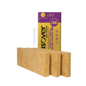 50mm Isover Cavity Wall System 36 - 10.92m² (20 Slabs/Pack)